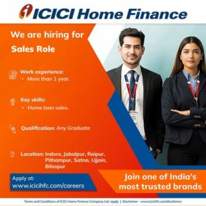 Jobs ICICI Home Finance For Sales Managers | Pan India Job Vacancy 2024