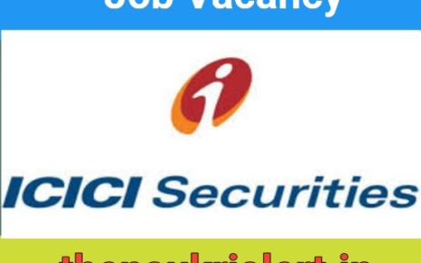 ICICI Securities Job For Sales Managers